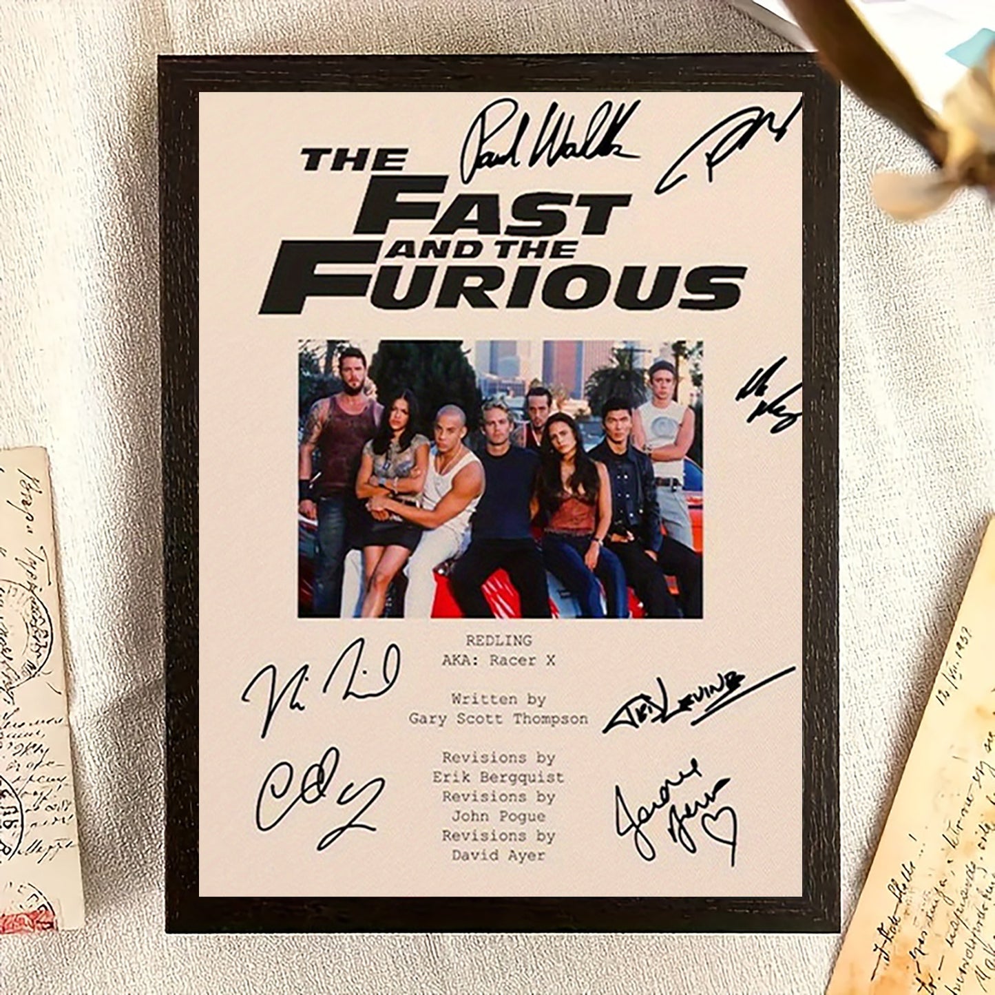 The Fast And The Furious Wall Poster