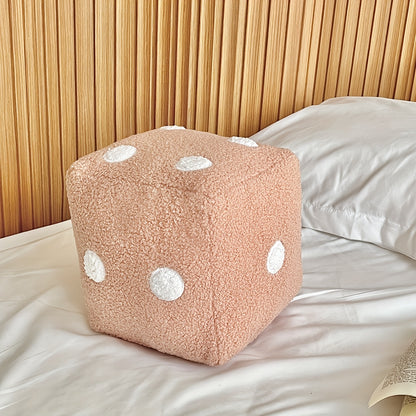 Embroidery Soft Dice Pillows