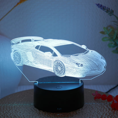 Lamborghini Huracan 3D Night Lamp