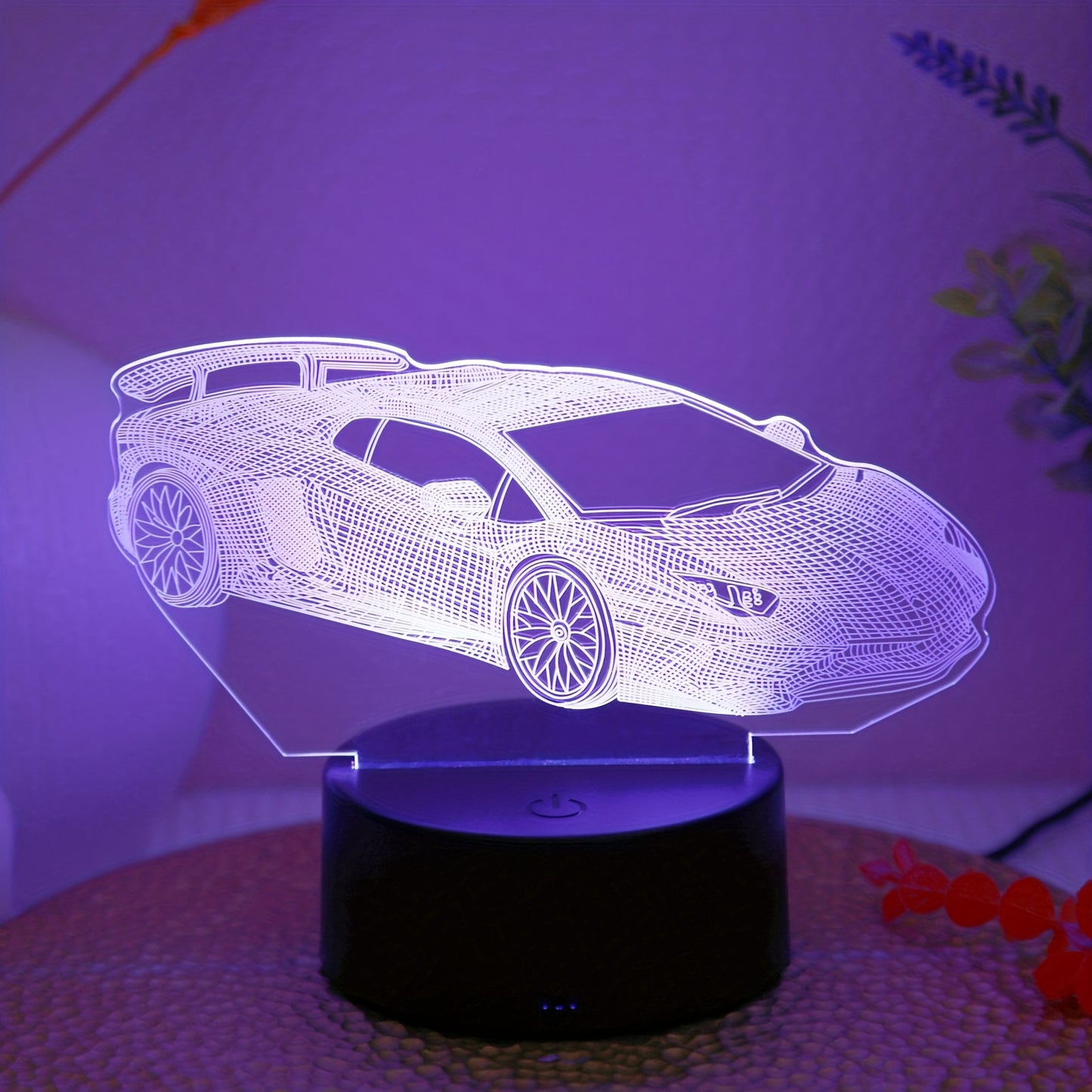 Lamborghini Huracan 3D Night Lamp