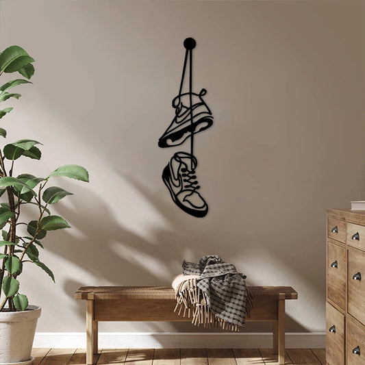 Jordans Metal Wall Art