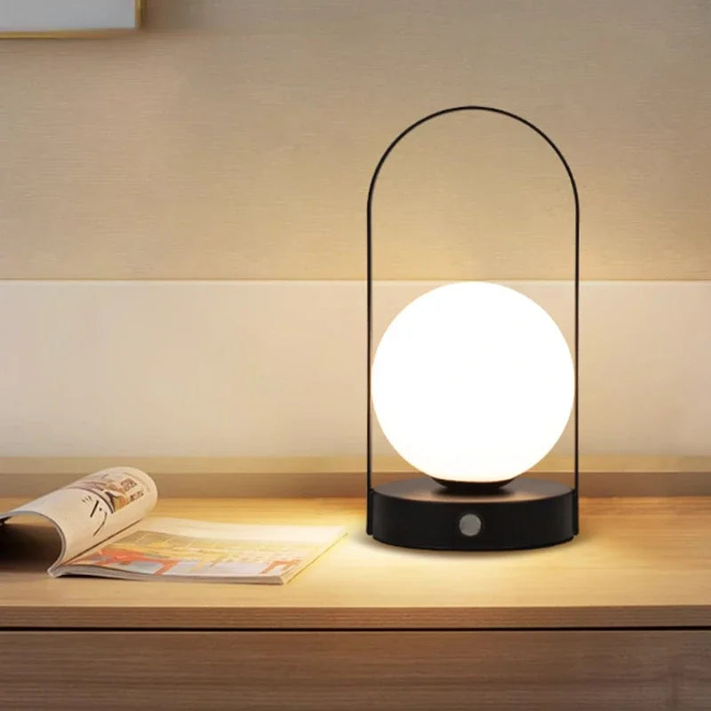 Modern Wireless Multi-Color Metal Lamp