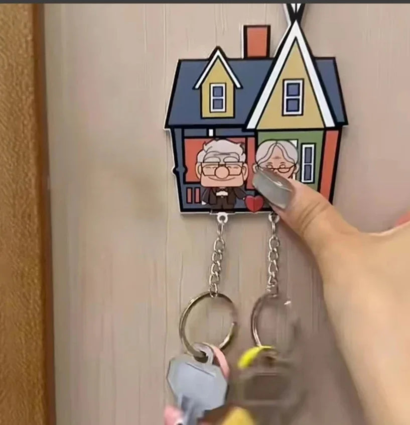 Couple Keychain Wall Key Hangers