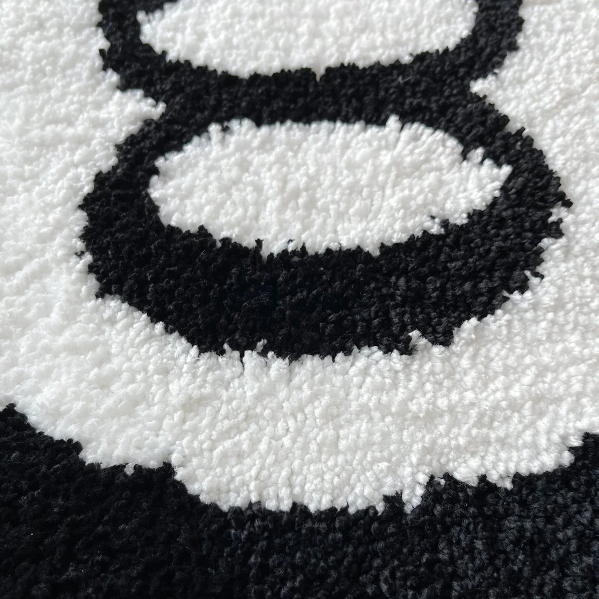 Black Billiards 8 Ball Bedroom Carpet