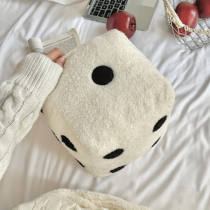 Embroidery Soft Dice Pillows