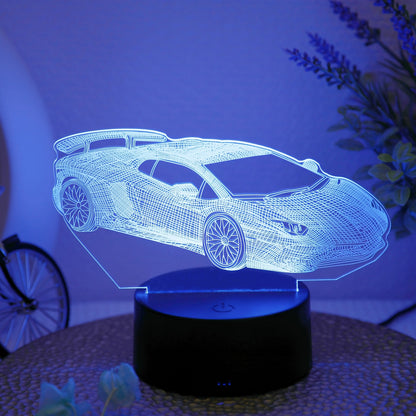 Lamborghini Huracan 3D Night Lamp